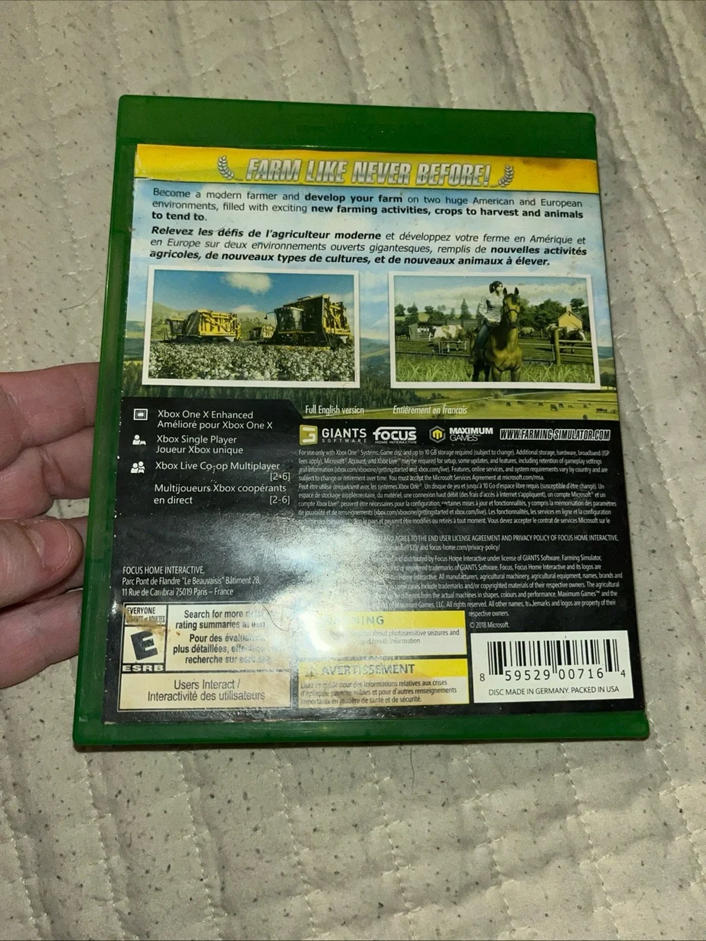 Farming Simulator 19 Day One Edition - (Green)